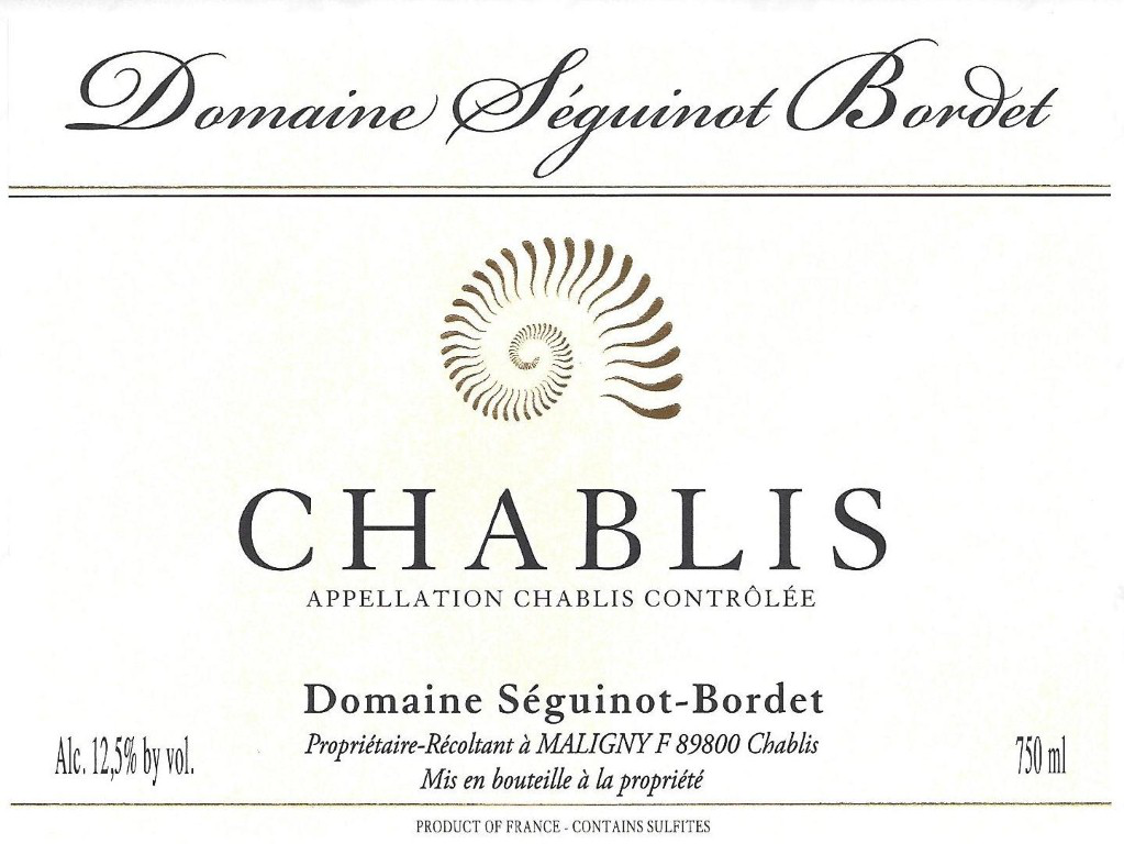 Domaine Séguinot Bordet - Chablis