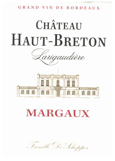 Château Haut Breton Larigaudière 2020