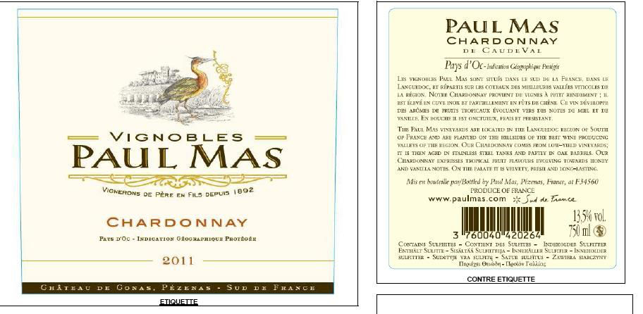 Paul Mas Chardonnay